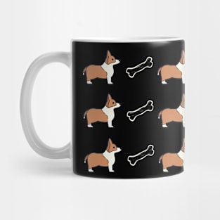 Pembroke Welsh Corgi Dog Breed Pattern Mug